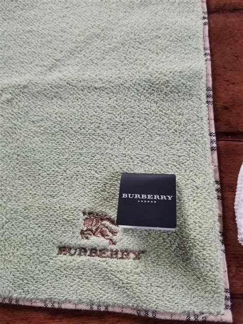 burberry face towel|Burberry home decor.